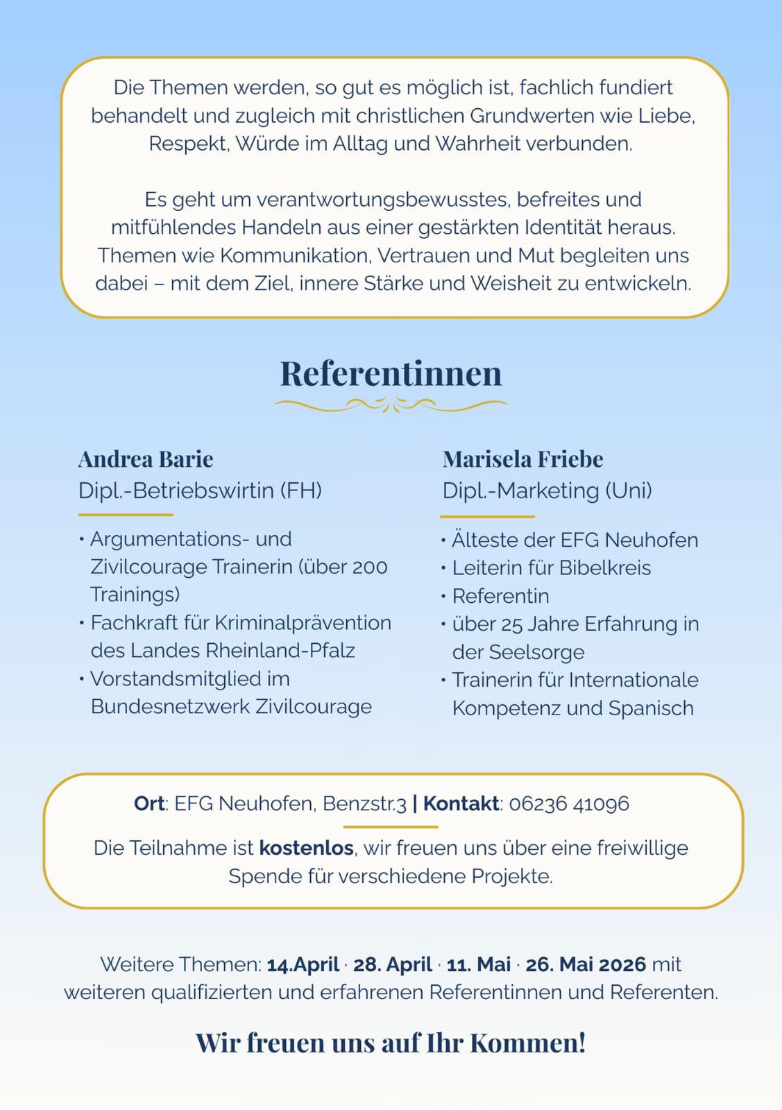 Kraft tanken Flyer Ruckseite